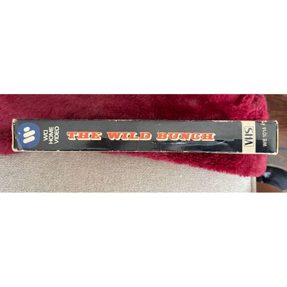 The‎ Wild Bunch VHS WCI Home Video 1979 Big Box Peckinpah Western WB-1014 Rare - Picture 6 of 6